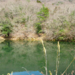 岩戸別荘地近くの溜池