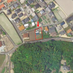 河村製作所社宅用地売地（航空写真）