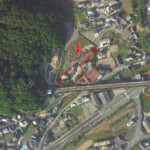 備前焼 一本松窯　航空写真